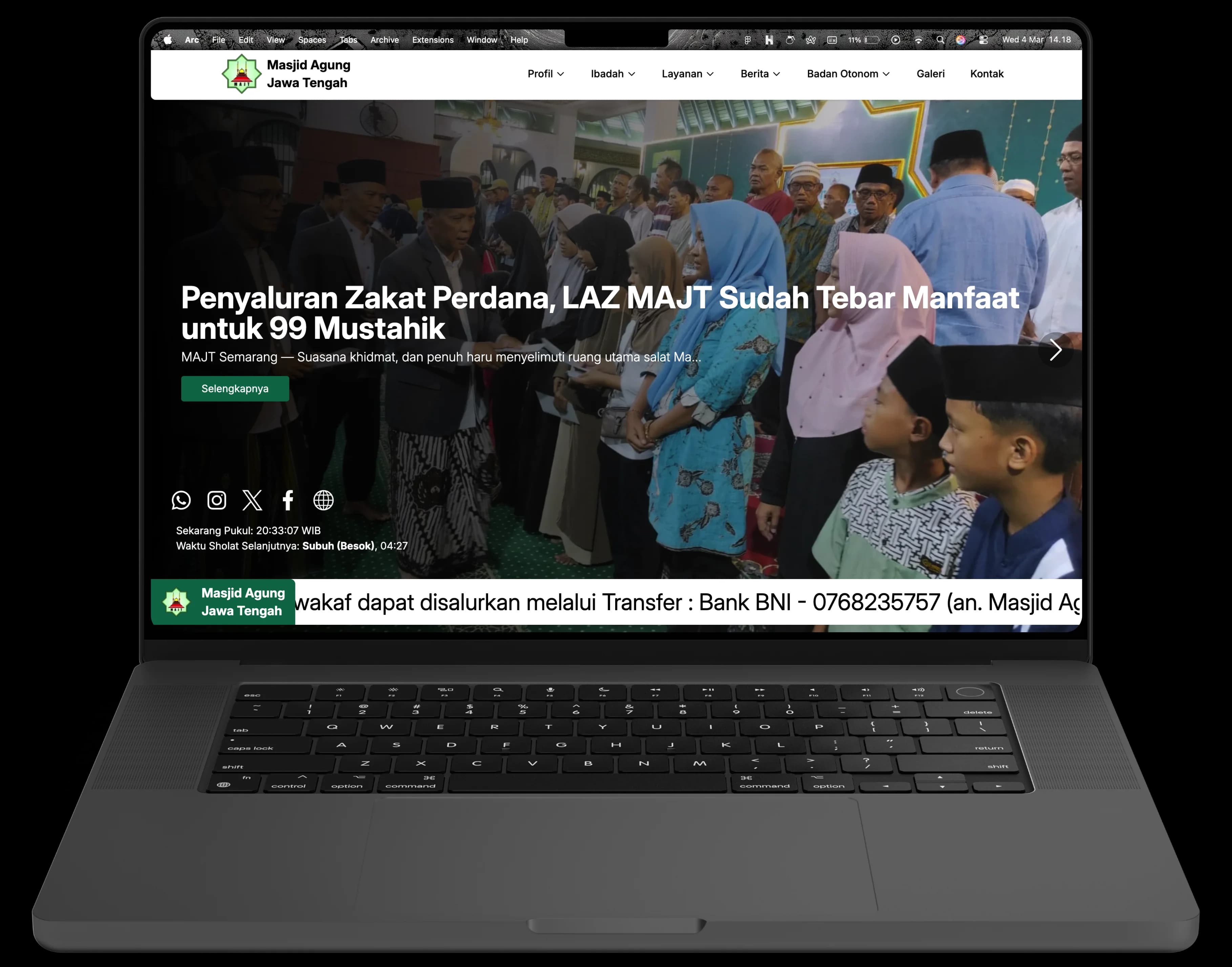 LAZ MAJT Web System - image 1