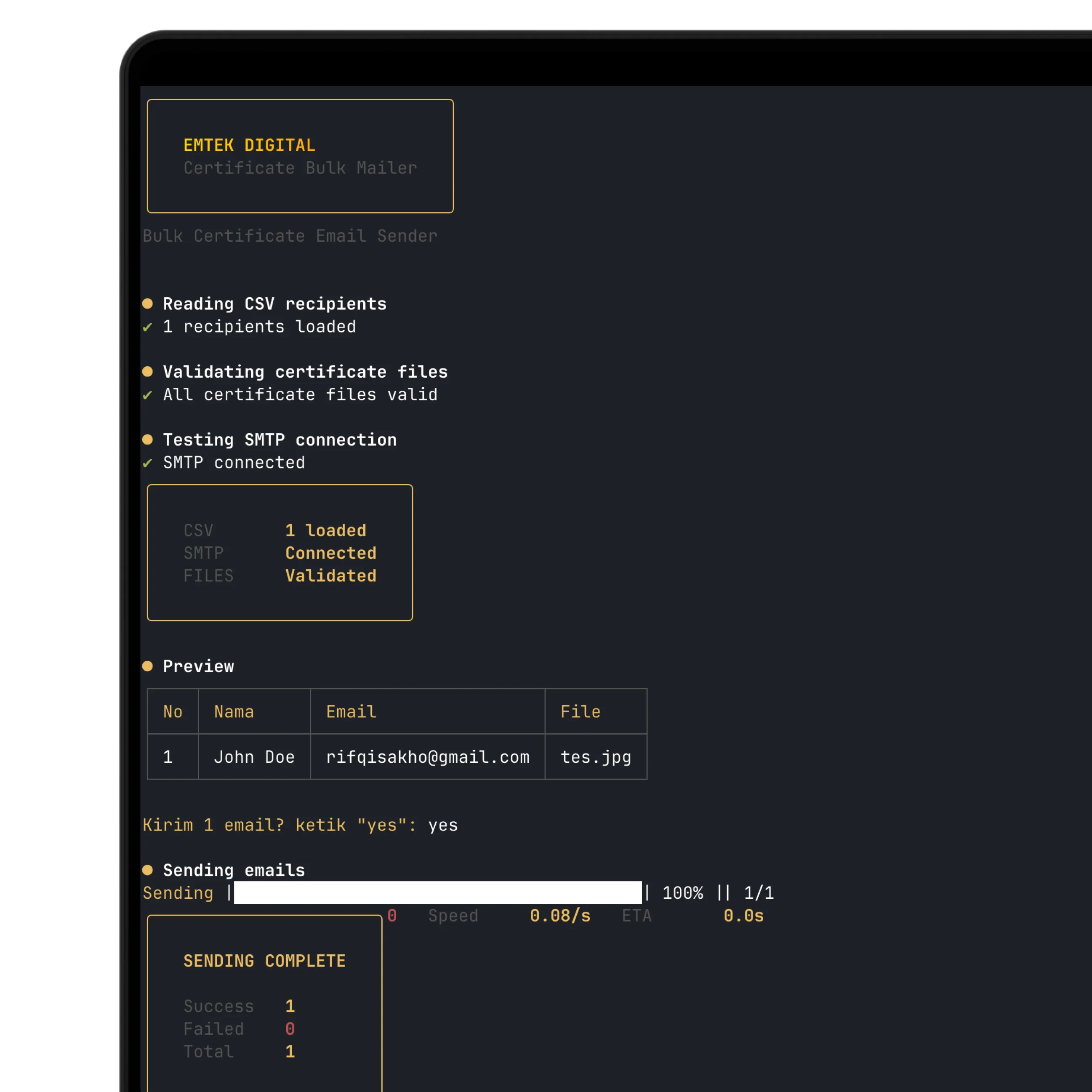 Email Blasting System — EmtekDigital - image 2