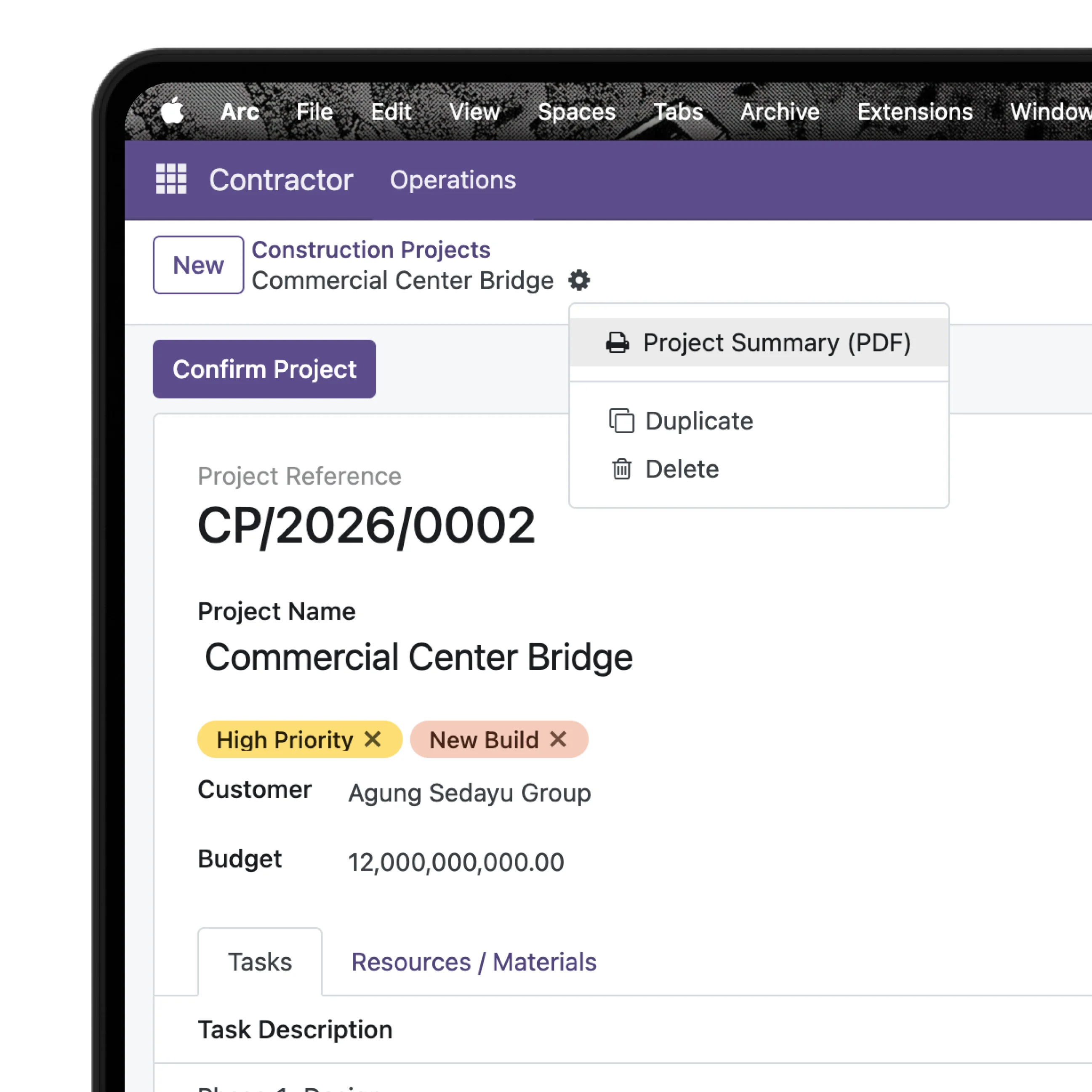 Odoo Module Contractor Management - image 3