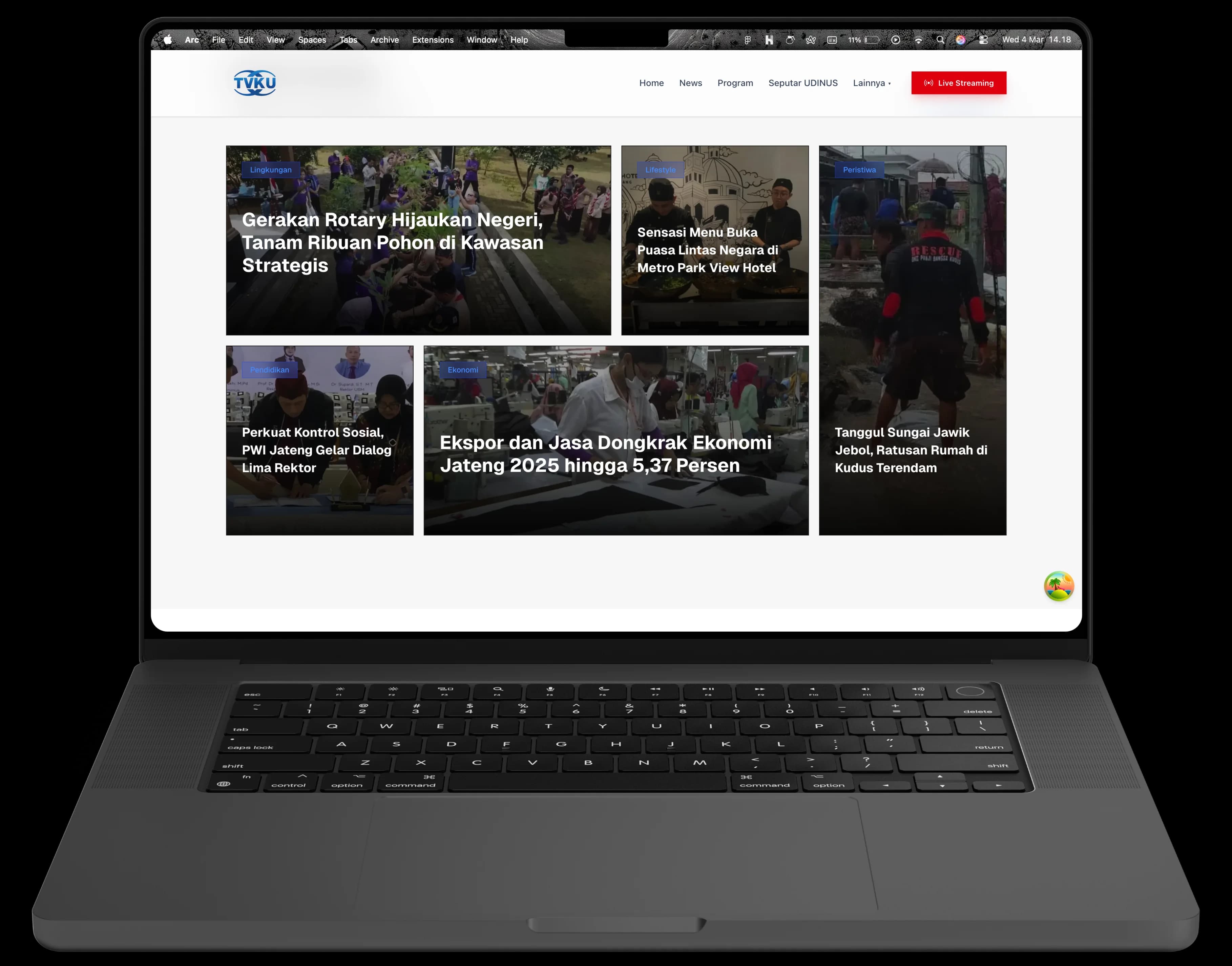 Landing Page TVKU - image 3