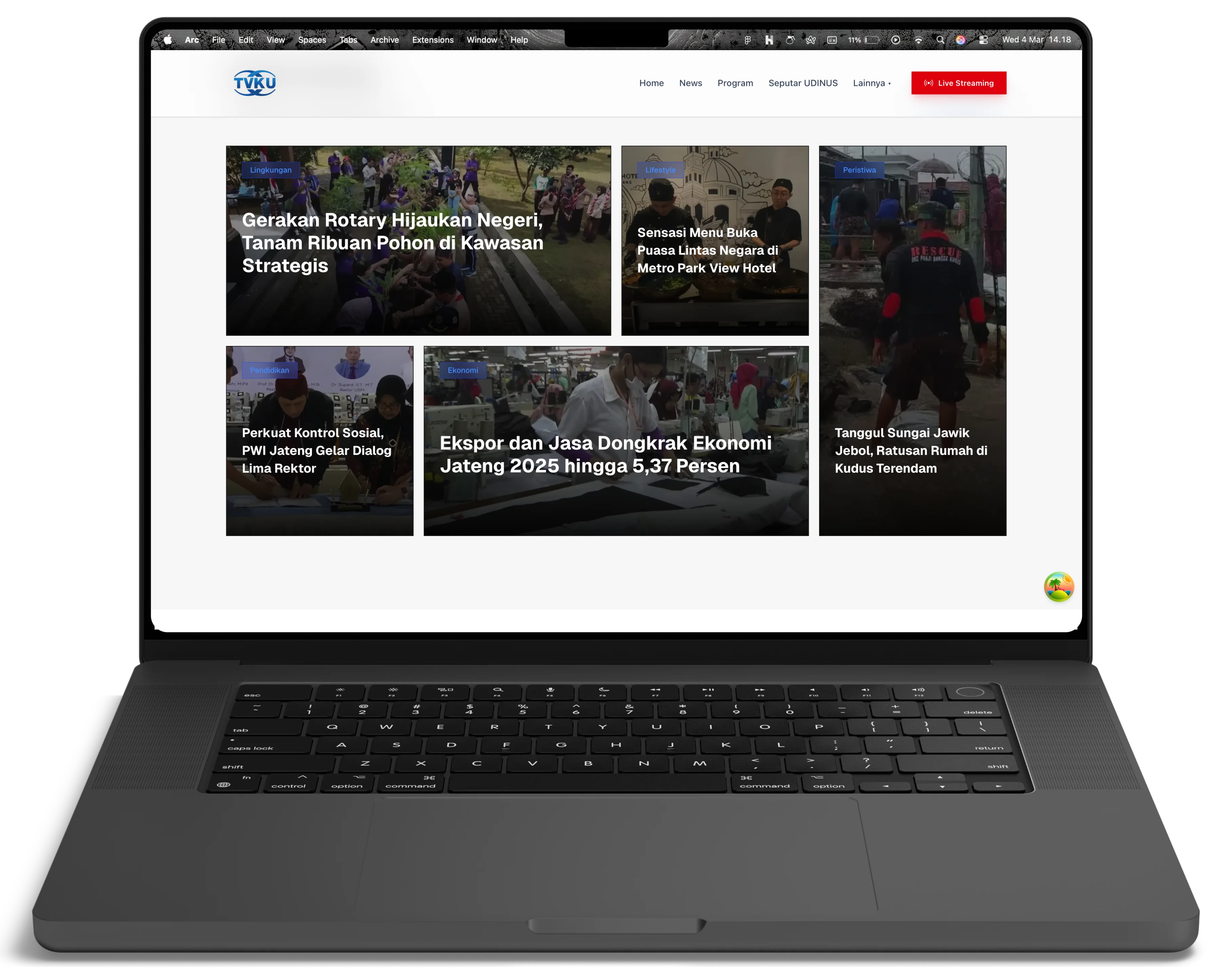 Landing Page TVKU - image 3